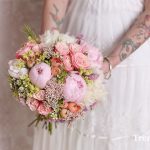 Ramo de novia en forma de bouquet