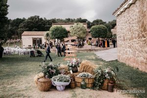 Decoración floral de espacios para bodas y eventos