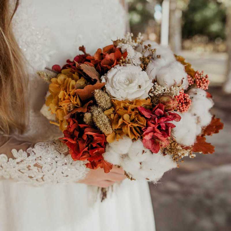 Ramos de novia y decoración floral para bodas, venta online