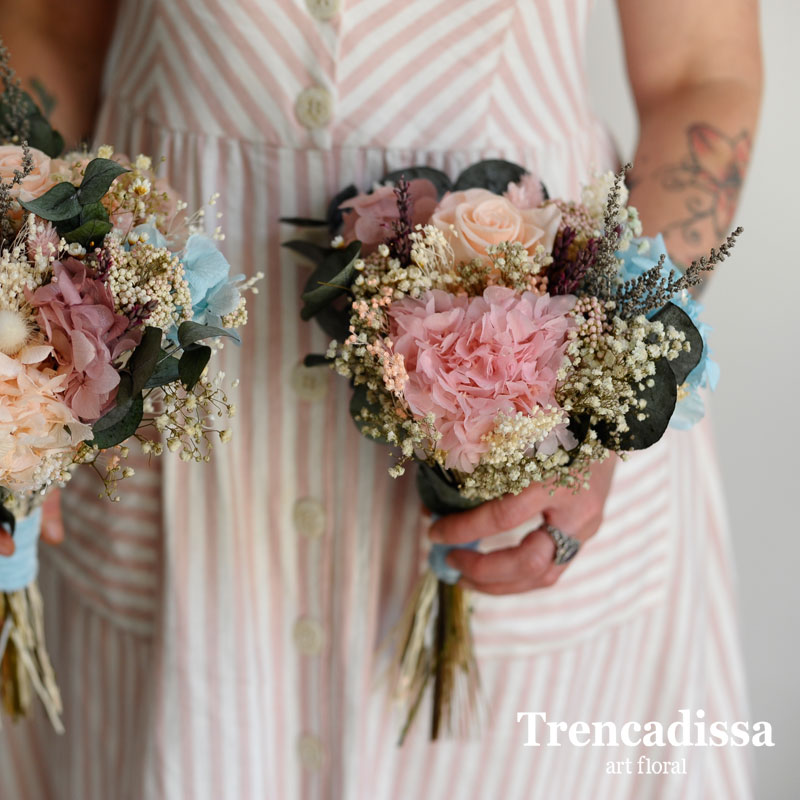 Réplica de ramo de novia Muguet