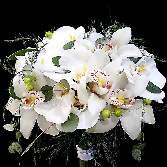 Ramo de novia de paniculata preservada - Trencadissa Art floral