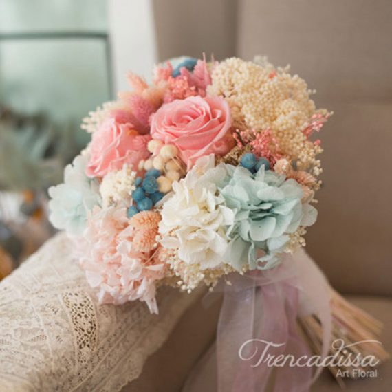 Caroline Ramo De Novia Preservado Trencadissa Art Floral
