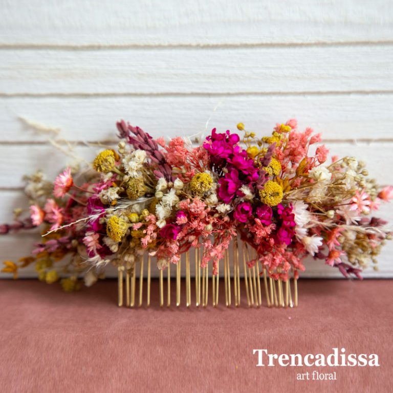 Bohemy Ramo De Novia Preservado Trencadissa Art Floral