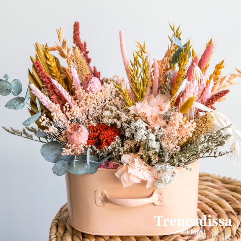 JARRONES Y CERÁMICA CON FLOR SECA Y PRESERVADA