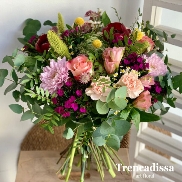 Taller de ramo de flores silvestre en Badalona