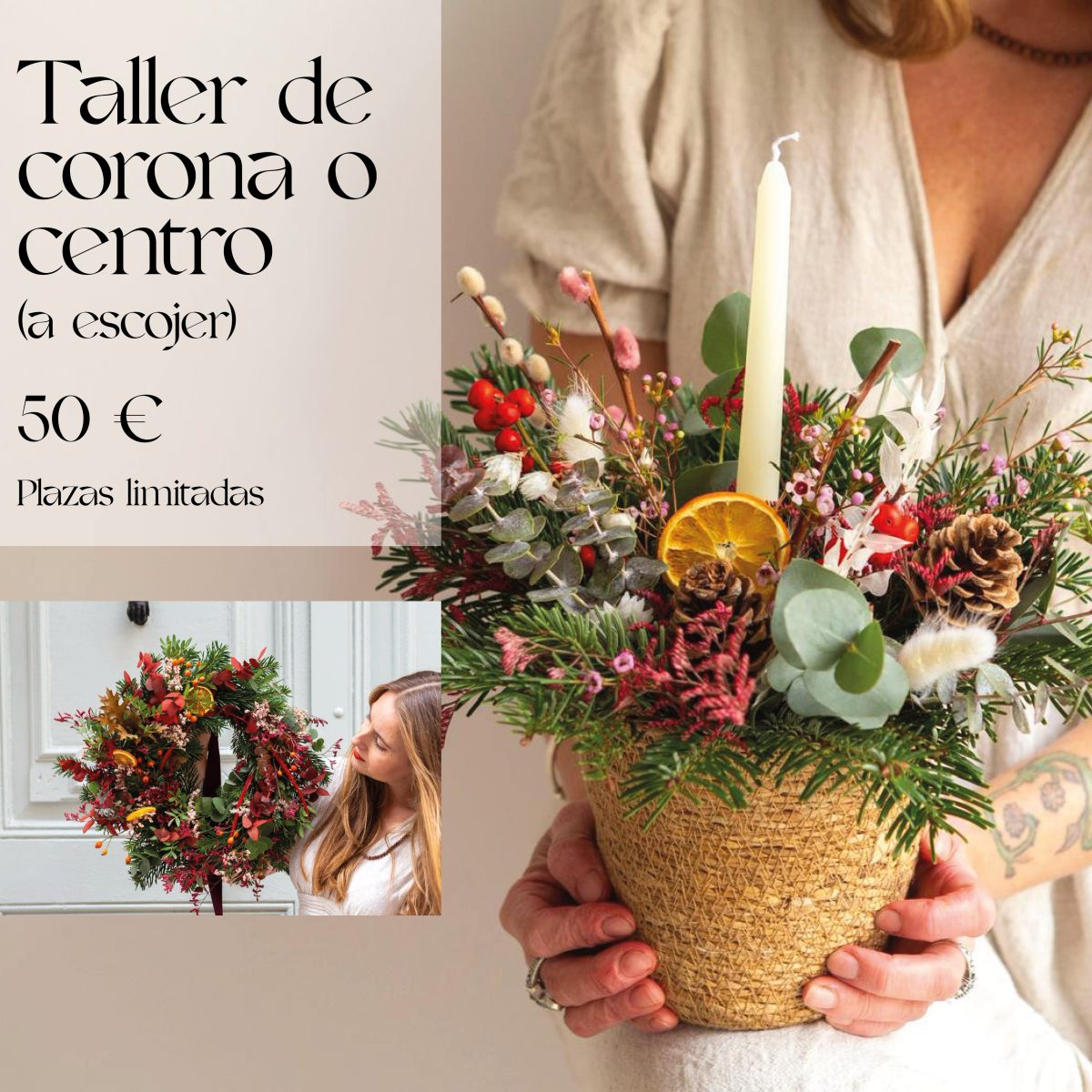 TALLER DE CENTRO DE NAVIDAD