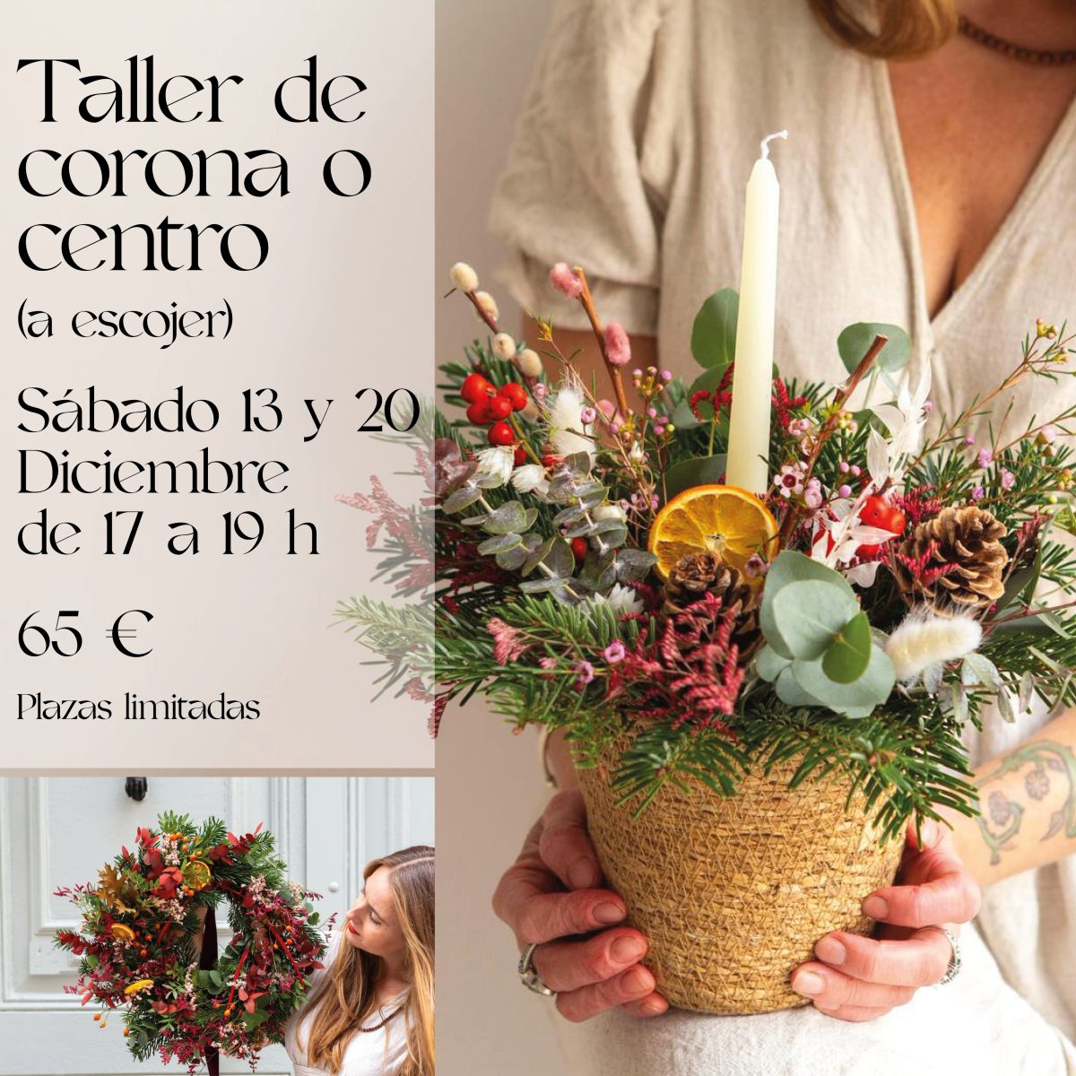 TALLER DE CENTRO DE NAVIDAD