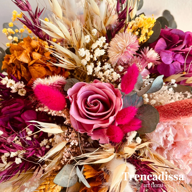 ramos preservados con rosas online