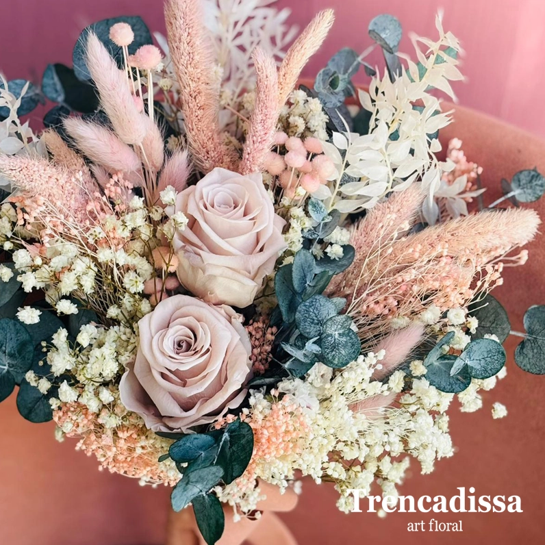 ramo de novia preservado