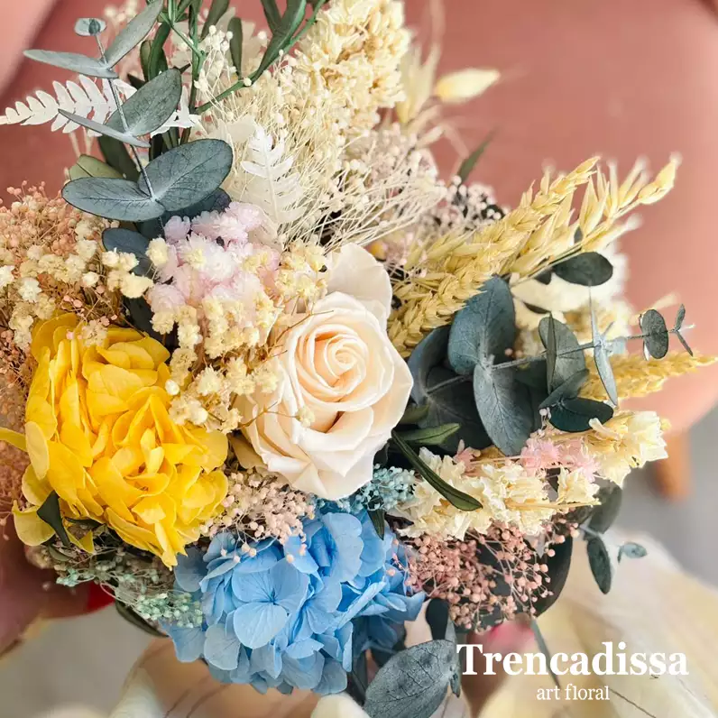 bouquets de novia preservados