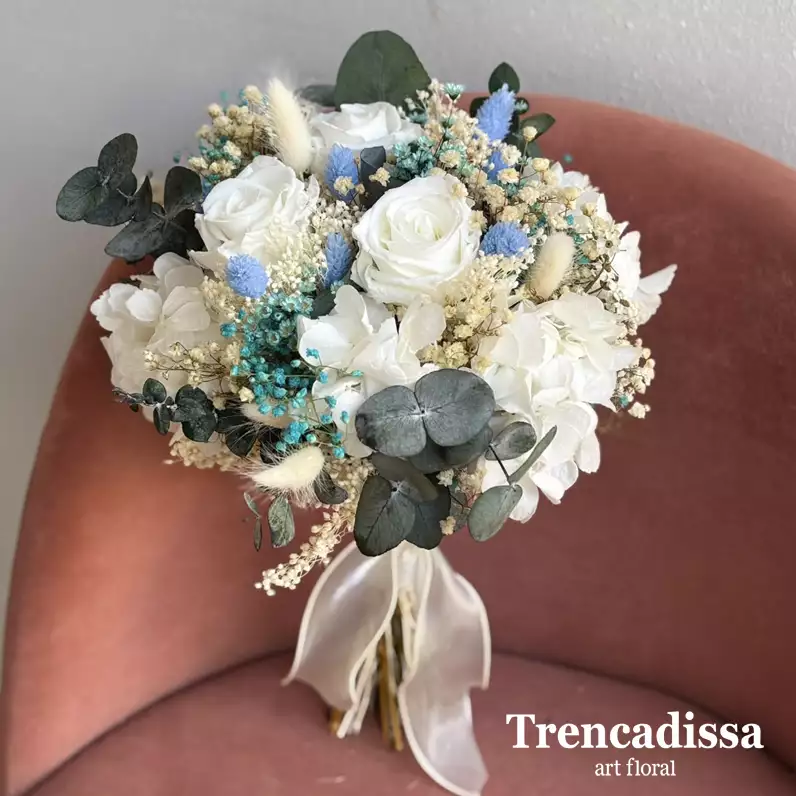 ramos de novia preservados forma bouquet