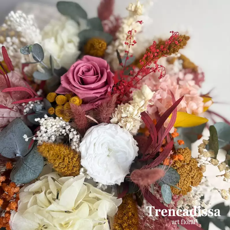 ramos flores preservadas